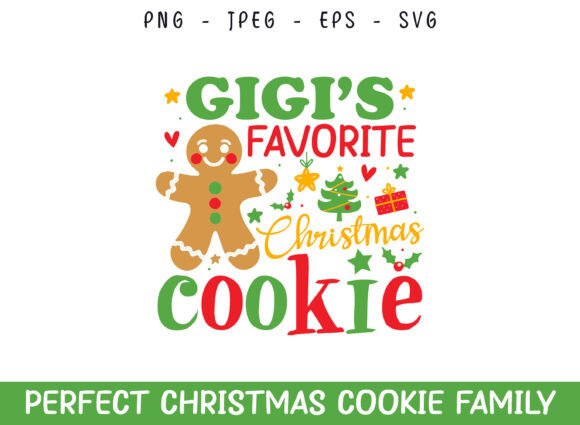 Gigi's Favorite Christmas Cookie SVG