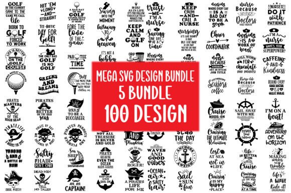 Mega Svg Design Bundle
