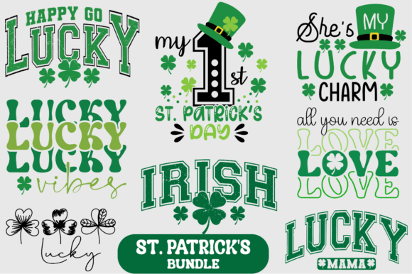 St. Patrick's SVG Bundle - Irish Day PNG